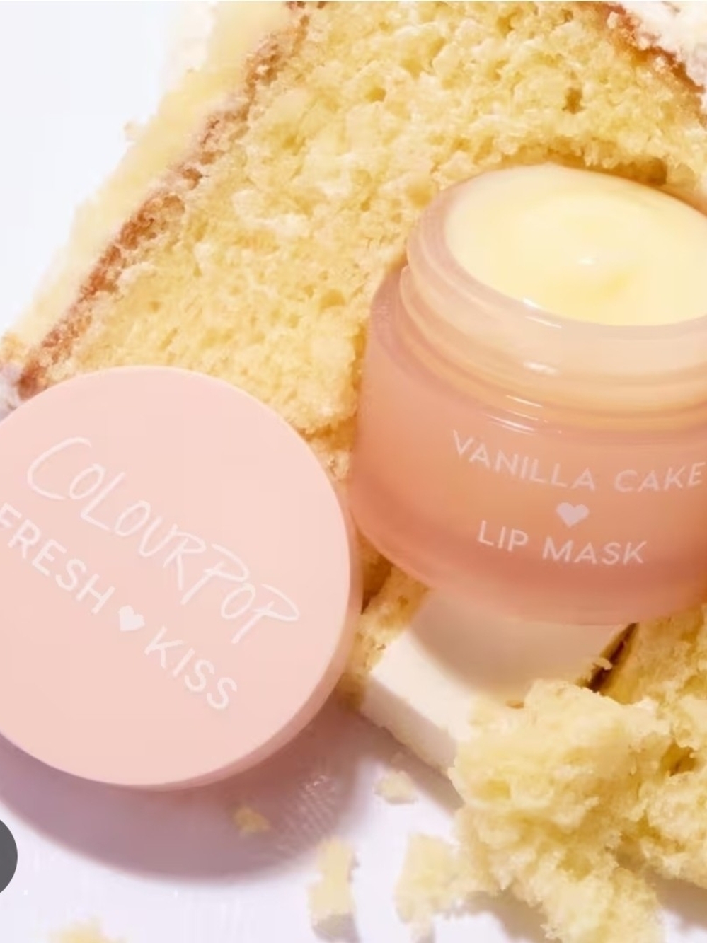 ColourPop Vanilla Cake Lip Mask - Pale Pink Pot